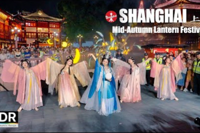 Shanghai Yuyuan Mid-Autumn Lantern Festival 2024 - 4K HDR - 上海 豫园 中秋灯会