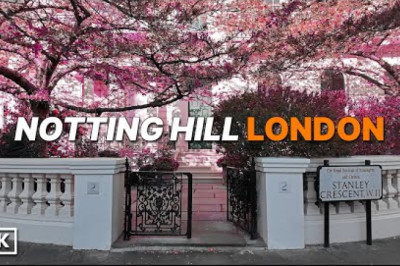 BEAUTIFUL SPRING MORNING in NOTTING HILL 🌸 Portobello Road Before the Rush | London 4K Walk