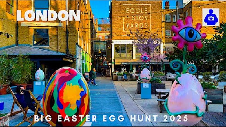 London Easter Walk 🇬🇧 Westminster Cathedral, Victoria Stn to BELGRAVIA | Central London Walking Tour