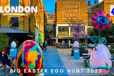London Easter Walk 🇬🇧 Westminster Cathedral, Victoria Stn to BELGRAVIA | Central London Walking Tour