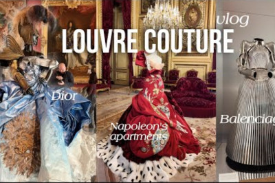 Louvre Couture Vlog: Iconic Museum is now a Fashion House | Dior, Versace, Prada | Paris, France