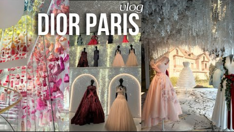 Dior Paris Vlog: Most Stunning Fashion House | Rihanna, Irina Shayk's dresses | Paris, France