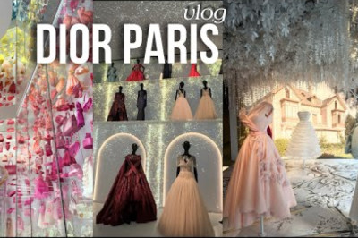 Dior Paris Vlog: Most Stunning Fashion House | Rihanna, Irina Shayk's dresses | Paris, France