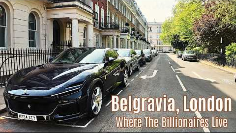 Where The Billionaires Live 🇬🇧 , and Houses worth Millions Of Pounds £££s | London Walk Tour 4K