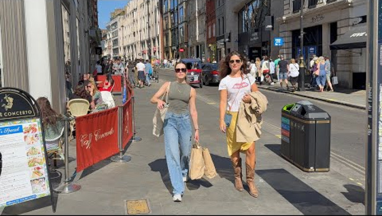 2025 London Summer Walk | COVENT GARDEN to MAYFAIR | West End | Central London Walking Tour |4KHDR]