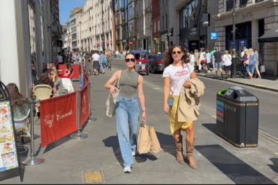 2025 London Summer Walk | COVENT GARDEN to MAYFAIR | West End | Central London Walking Tour |4KHDR]