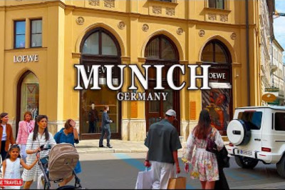 Munich, Germany | 4K Walk in Bavaria’s Most Beautiful City in Ultra HD