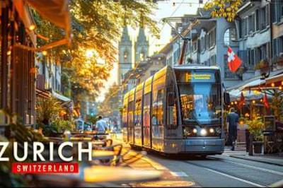 Unbelievably Beautiful! Zurich🇨🇭Summer Walk Like No Other