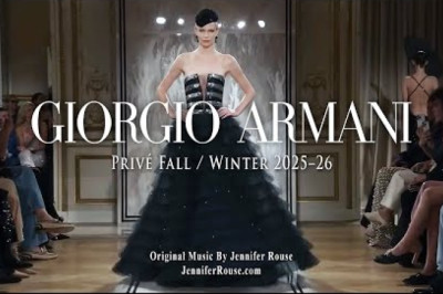 GIORGIO ARMANI Privé Fall/Winter 2025–26 Show Noir Séduisant - Original Music By Jennifer Rouse