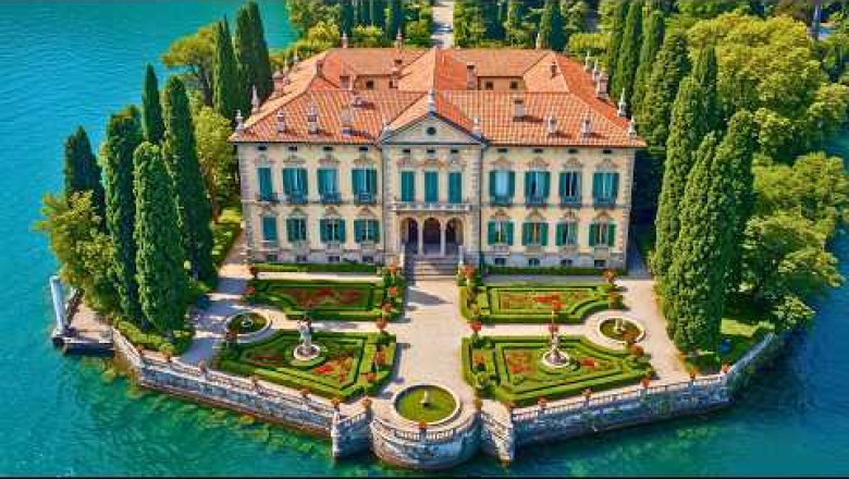 LAKE GARDA - THE MOST BEAUTIFUL VILLAGES ON LAKE GARDA - THE MOST BEAUTIFUL PLACES IN ITALY 4K HDR