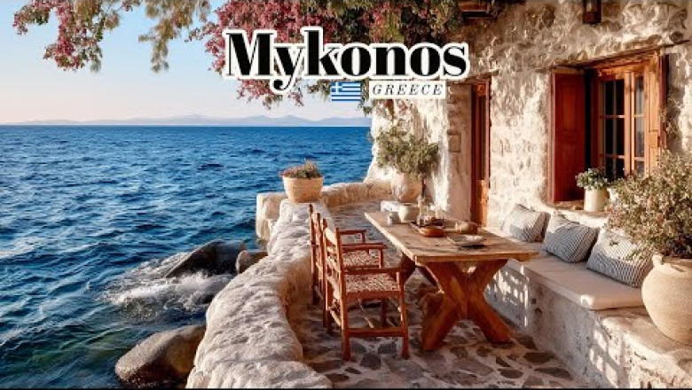 Mykonos, Greece 🇬🇷 – Summer Walk | 4K HDR Walking Tour