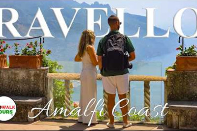 Ravello, Italy Walking Tour 🇮🇹 | Villa Cimbrone, Villa Rufolo and the Terrace of Infinity | 4K