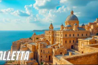 VALETTA, MALTA - THE MOST BEAUTIFUL MEDITERRANEAN CITY IN THE WORLD - A MEDITERRANEAN PARADISE