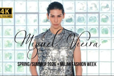 MIGUEL VIEIRA Printemps/Été 2026 : Luxe et Élégance Nocturne à la Milan FW