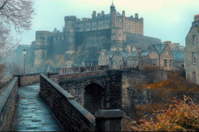 Edinburgh, Scotland - Playground of the Kings - Walking Tour 4K HDR 60fps
