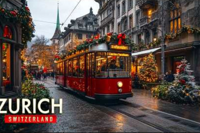 ZURICH, Switzerland - The Most EXPENSIVE CHRISTMAS places IN THE WORLD