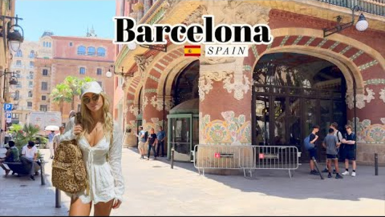 Barcelona, Spain 🇪🇸 - Summer 2025 - 4K-HDR Walking Tour (▶191min)