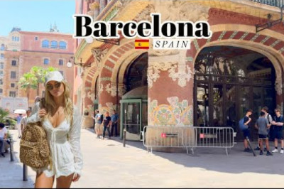 Barcelona, Spain 🇪🇸 - Summer 2025 - 4K-HDR Walking Tour (▶191min)
