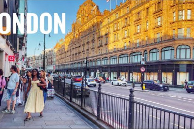 Knightsbridge London City Walk | 2025 Posh Chelsea London Summer Walking Tour | London View [4K HDR]