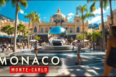 MONACO, Monte Carlo 4K | The Most Luxurious Walking Tour in Europe