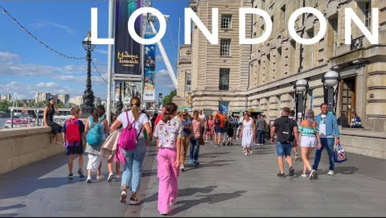 London City Walk in summer | Walking London King's Road to Victoria Street via Sloane Suare [4K HDR]