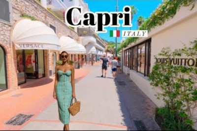 Capri - The Most Luxurious Island In The World -  4K HDR Walking Tour