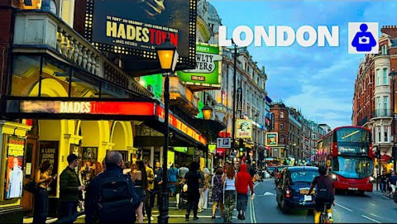 2025 London Summer Walk 🇬🇧 West End, OXFORD Street, SOHO | Central London Walking Tour [4K HDR]