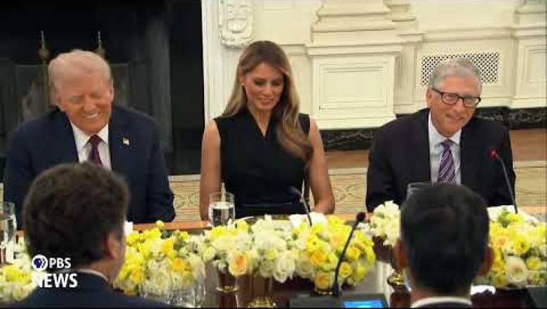 WATCH: Trump Hosts Elite Tech CEOs at White House Dinner, Elon Musk Not Included