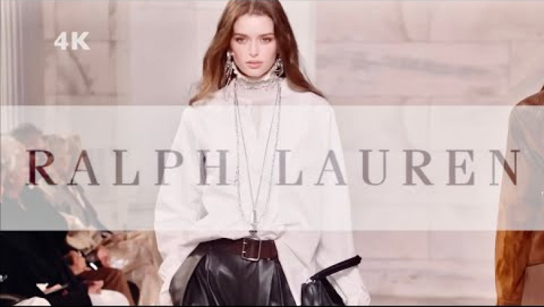 RALPH LAUREN FALL/WINTER 2025-2026 COLLECTION RUNWAY SHOW | NEW YORK | 4K