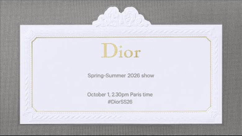 Dior Spring-Summer 2026 Paris Fashion Week Show