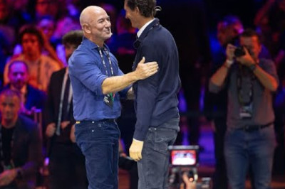 Jeff Bezos - John Elkann - Italian Tech Week 2025