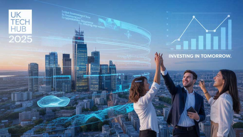 UK tech firms raise $12B, claim second place globally