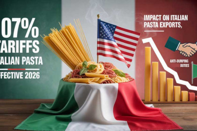 US Imposes Massive 107% Tariffs on Italian Pasta Starting January 2026