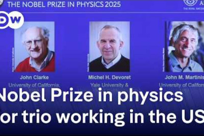 U.S.-Based Scientists Win 2025 Nobel Prize in Physics for Pioneering Quantum Experiments| DW News