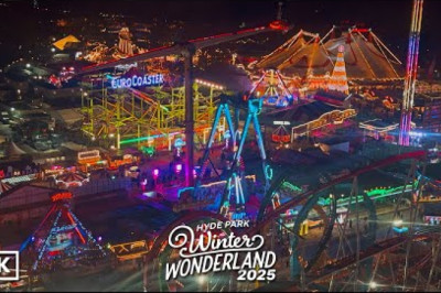 London's Hyde Park Winter Wonderland 2025 | Best destination for festive fun in London 🎡🎄✨ | 4K HDR