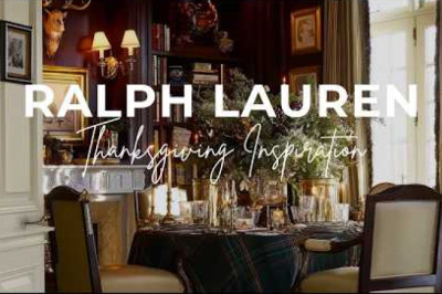 Creating RALPH LAUREN Aesthetics At Home For THANKSGIVING