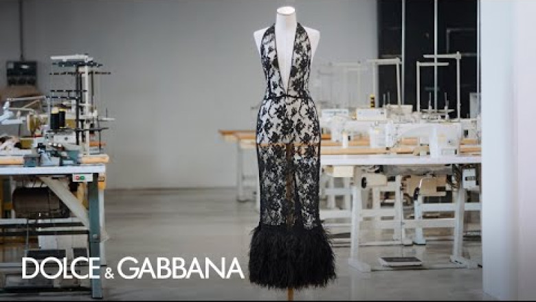 #DGFattoAMano: Dolce&amp;Gabbana Chantilly Lace Dress