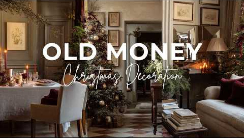 Creating OLD MONEY Aesthetics At Home For CHRISTMAS | Quiet Luxury Christmas Decoration