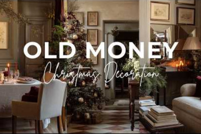 Creating OLD MONEY Aesthetics At Home For CHRISTMAS | Quiet Luxury Christmas Decoration
